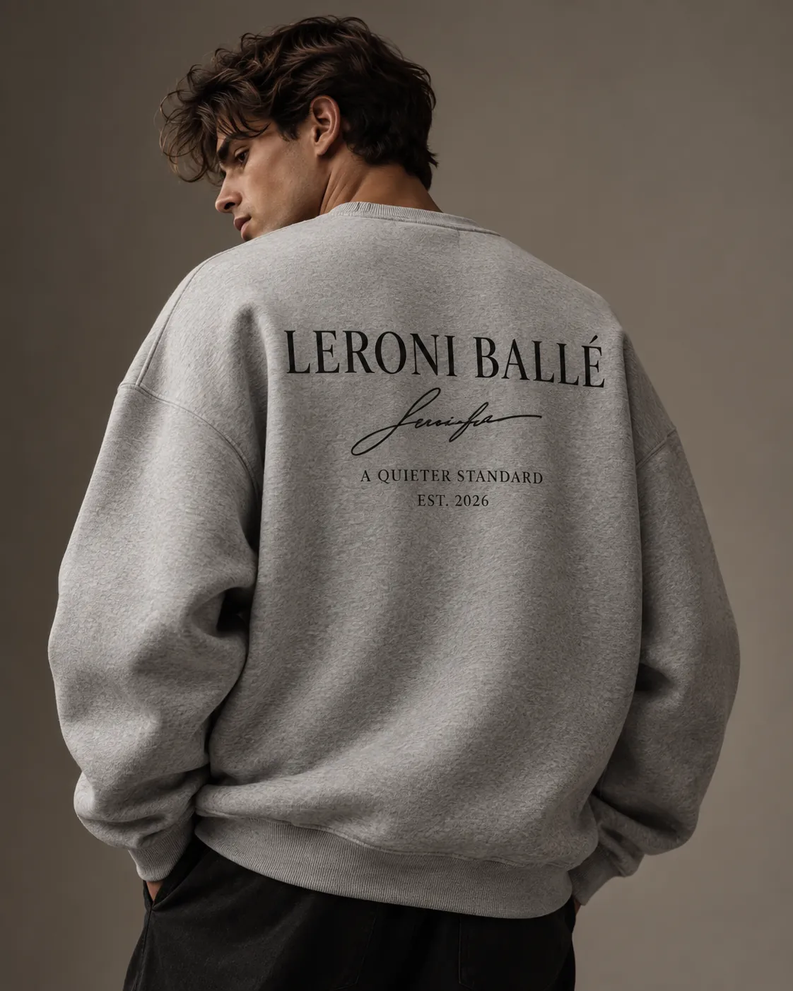 Leroni Ballé campaign back detail