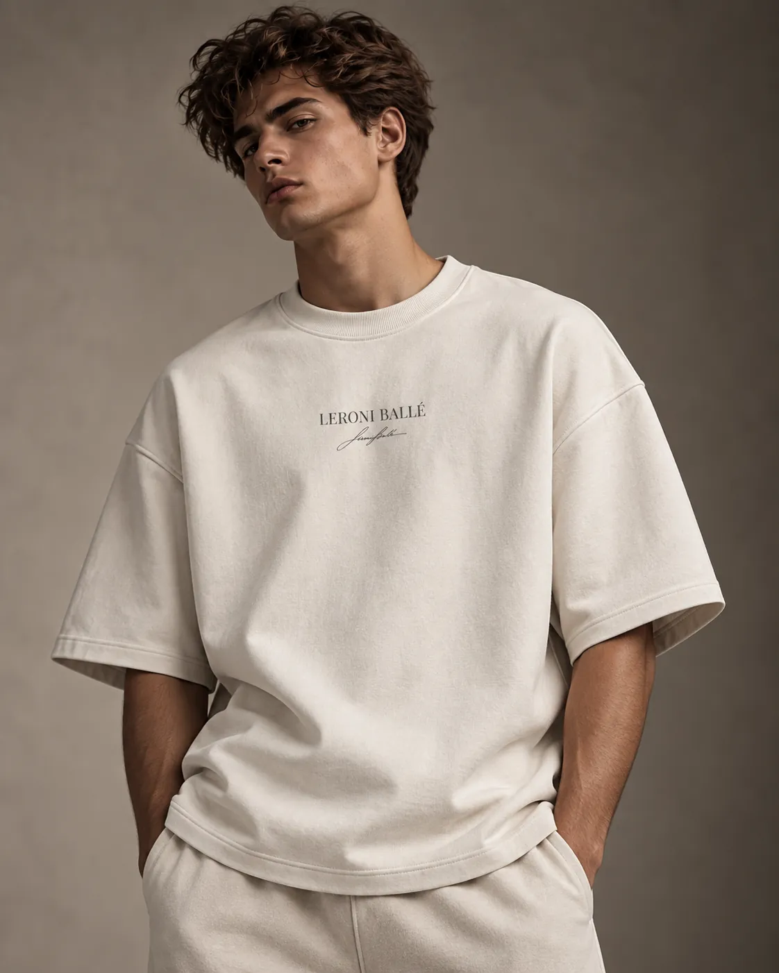 Natural Signature Hoodie